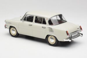 Skoda 1000 MB Pilkas & Baltas MCG 1:18 MCG18275 Metalas - nuotrauka 5 iš 6