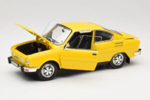 Skoda 110R Coupe Geltonas Abrex 1:18 118ABS-707GK Metalas - nuotrauka 2 iš 8