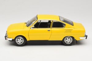 Skoda 110R Coupe Geltonas Abrex 1:18 118ABS-707GK Metalas - nuotrauka 4 iš 8