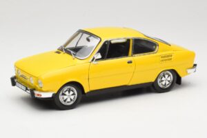 Skoda 110R Coupe Geltonas Abrex 1:18 118ABS-707GK Metalas