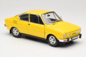 Skoda 110R Coupe Geltonas Abrex 1:18 118ABS-707GK Metalas - nuotrauka 6 iš 8