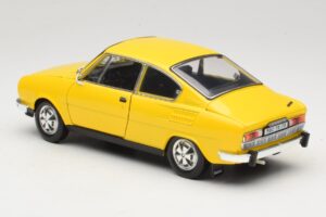 Skoda 110R Coupe Geltonas Abrex 1:18 118ABS-707GK Metalas - nuotrauka 7 iš 8