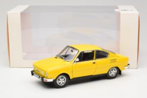 Skoda 110R Coupe Geltonas Abrex 1:18 118ABS-707GK Metalas - nuotrauka 8 iš 8