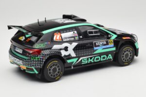 Skoda Fabia Rally2 #22 Toksport G. Greensmith / J. Andersson Safari Rally Kenya 2024 IXO 1:18 18RMC209 Metalas - nuotrauka 2 iš 6