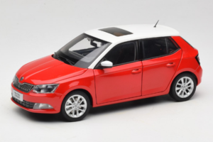 Skoda Fabia Mk3 Raudonas OEM 1:18 ZSF00004ROT Metalas