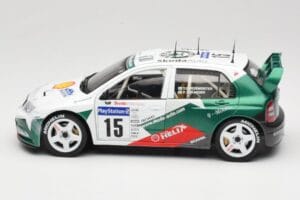 Skoda Fabia WRC #15 T. Gardemeister / P. Lukander WRC 1999 Solido 1:18 90457 Metalas - nuotrauka 4 iš 8
