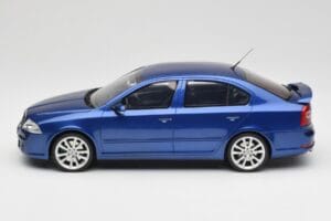 Skoda Octavia RS 1Z Race Blue Metallic Otto 1:18 OT478 Derva - nuotrauka 3 iš 6