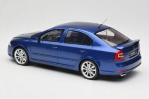 Skoda Octavia RS 1Z Race Blue Metallic Otto 1:18 OT478 Derva - nuotrauka 5 iš 6