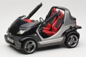 Smart Crossblade 450 Juodas Minichamps 1:18 0013440V001C02Q00 Metalas - nuotrauka 2 iš 8
