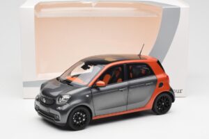 Smart Forfour W453 Lava Oranžinis Grafitas Pilkas Norev 1:18 B66960298 Metalas - nuotrauka 8 iš 8