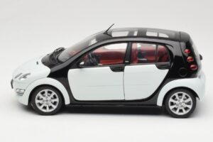 Smart Forfour Baltas Kyosho 1:18 0019141V001C01Q00 Metalas - nuotrauka 4 iš 8