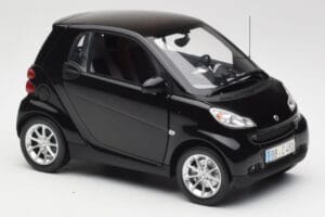 Smart Fortwo Coupe W451 Deep Juodas Minichamps 1:18 Q0022563V001C02Q00 Metalas - nuotrauka 6 iš 8