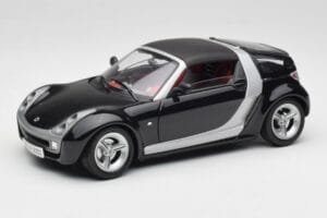 Smart Roadster Tamsiai Mėlynas Bburago 1:18 34917 Metalas