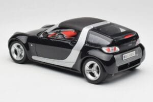 Smart Roadster Tamsiai Mėlynas Bburago 1:18 34917 Metalas - nuotrauka 7 iš 8