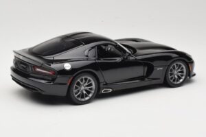 SRT Viper GTS Juodas Maisto 1:18 31128 Metalas - nuotrauka 3 iš 8