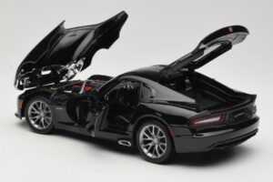 SRT Viper GTS Juodas Maisto 1:18 31128 Metalas - nuotrauka 5 iš 8