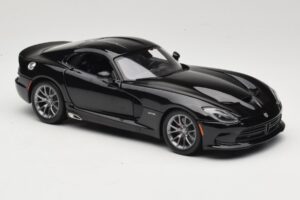 SRT Viper GTS Juodas Maisto 1:18 31128 Metalas - nuotrauka 6 iš 8