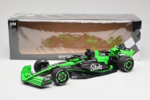 Stake F1 Team Kick Sauber C44 #77 V. Bottas Emilia Romagna GP 2024 Minichamps 1:18 117240177 Metalas - nuotrauka 7 iš 7