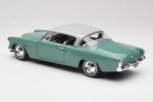 Studebaker Starliner Seafoam Žalias & Shasta Baltas Maisto 1:18 31651 Metalas - nuotrauka 3 iš 8