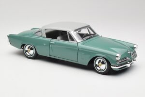 Studebaker Starliner Seafoam Žalias & Shasta Baltas Maisto 1:18 31651 Metalas - nuotrauka 5 iš 8