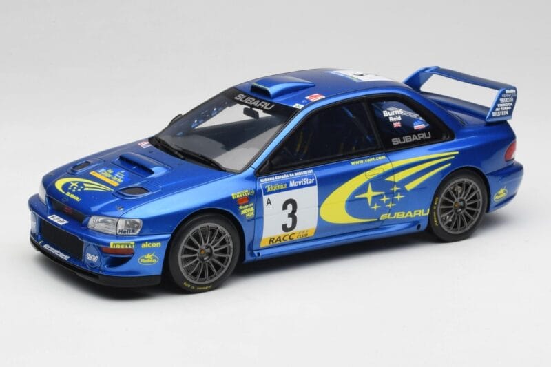 Subaru Impreza S6 WRC #3 R. Burns / R. Reid Rally Catalunya 2000 Otto 1:18 OT472 Derva