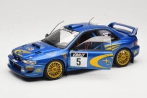 Subaru Impreza WRC #5 R. Burns / R. Reid Rally de France 1999 AUTOart 1:18 89993 Metalas - nuotrauka 2 iš 8