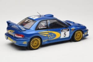 Subaru Impreza WRC #5 R. Burns / R. Reid Rally de France 1999 AUTOart 1:18 89993 Metalas - nuotrauka 3 iš 8
