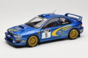 Subaru Impreza WRC #5 R. Burns / R. Reid Rally de France 1999 AUTOart 1:18 89993 Metalas