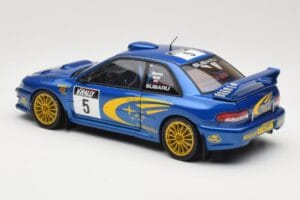 Subaru Impreza WRC #5 R. Burns / R. Reid Rally de France 1999 AUTOart 1:18 89993 Metalas - nuotrauka 7 iš 8