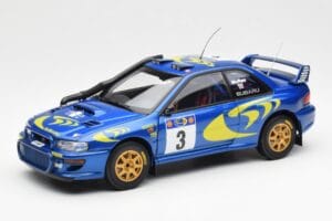 Subaru Impreza WRC #3 C. McRae / N. Grist Safari Rally Winner 1997 AUTOart 1:18 89792 Metalas