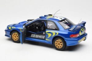 Subaru Impreza WRC #3 C. McRae / N. Grist Safari Rally Winner 1997 AUTOart 1:18 89792 Metalas - nuotrauka 5 iš 8