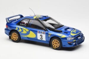 Subaru Impreza WRC #3 C. McRae / N. Grist Safari Rally Winner 1997 AUTOart 1:18 89792 Metalas - nuotrauka 6 iš 8