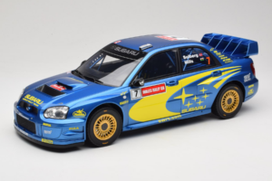 Subaru Impreza WRC S9 #7 P. Solberg / P. Mills Rally Great Britain 2003 Otto 1:12 G092 Derva
