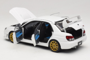 Subaru Impreza WRX STi GD Baltas AUTOart 1:18 78682 Metalas - nuotrauka 5 iš 8