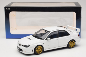 Subaru Impreza WRX STi GD Baltas AUTOart 1:18 78682 Metalas - nuotrauka 8 iš 8