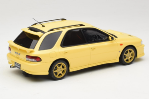 Subaru Impreza WRX STI Version VI Sport Wagon Cashmere Yellow Otto 1:18 OT1198 Metalas - nuotrauka 2 iš 6