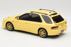 Subaru Impreza WRX STI Version VI Sport Wagon Cashmere Yellow Otto 1:18 OT1198 Metalas - nuotrauka 5 iš 6