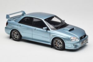 Subaru Impreza WRX STi WR1 GD P. Solberg Edition Ice Blue Metallic Otto 1:18 OT1114 Derva - nuotrauka 4 iš 6