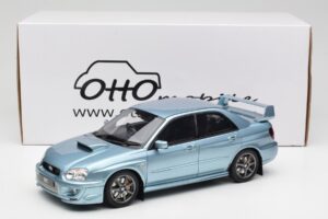 Subaru Impreza WRX STi WR1 GD P. Solberg Edition Ice Blue Metallic Otto 1:18 OT1114 Derva - nuotrauka 6 iš 6