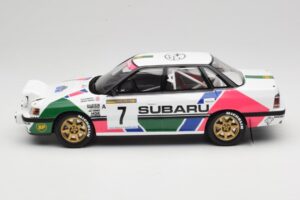 Subaru Legacy RS BC5 Group A #7 C. McRae / D. Ringer Rally Sweden 1992 Otto 1:18 OT1158 Derva - nuotrauka 3 iš 6
