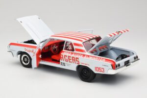 Dodge 330 Super Stock Ramchargers NHRA 1964 Highway 61 1:18 50044 Metalas - nuotrauka 5 iš 8