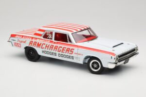 Dodge 330 Super Stock Ramchargers NHRA 1964 Highway 61 1:18 50044 Metalas - nuotrauka 6 iš 8