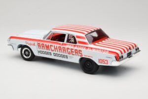 Dodge 330 Super Stock Ramchargers NHRA 1964 Highway 61 1:18 50044 Metalas - nuotrauka 7 iš 8