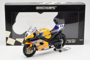 Suzuki GSX-R 1000 Team Alstare Corona Extra T. Corser WSB 2005 Minichamps 1:12 122052211 Metalas - nuotrauka 6 iš 6