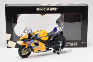 Suzuki GSX-R 1000 Team Alstare Corona Extra Y. Kagayama WSB 2005 Minichamps 1:12 122052271 Metalas - nuotrauka 6 iš 6