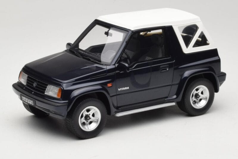 Suzuki Vitara Cabrio JLX Deep Blue Pearl Metallic Otto 1:18 OT492 Derva
