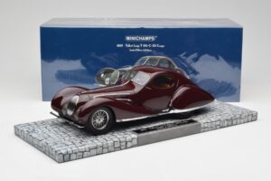 Talbot-Lago T150-C-SS Coupe Mullin Museum Minichamps 1:18 107117120 Metalas - nuotrauka 6 iš 6