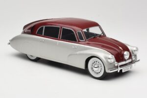 Tatra 87 Sidabrinis & Tamsiai Raudonas MCG 1:18 MCG18067 Metalas - nuotrauka 4 iš 6