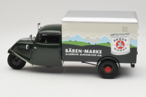 Tempo Hanseat Kastenwagen Baren Marken Minichamps 1:18 150099045 Metalas - nuotrauka 3 iš 6