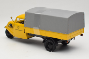 Tempo Hanseat Kastenwagen Deutsche Post Minichamps 1:18 TEMPO001 Metalas - nuotrauka 5 iš 6